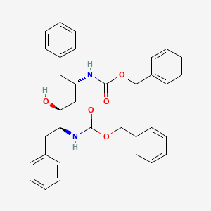 dibenzyl ((2S,3S,5S)-3-hydroxy-1,6-diphenylhexane-2,5-diyl)dicarbamate