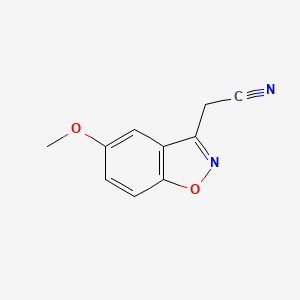 5-Methoxy-1,2-benzisoxazole-3-acetonitrile