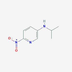 molecular formula C8H11N3O2 B8567740 3-Isopropylamino-6-nitropyridine 