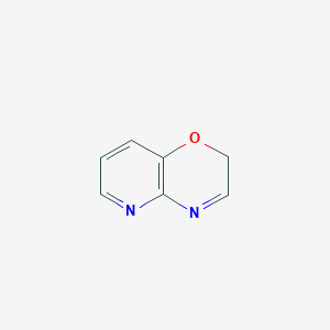 molecular formula C7H6N2O B8567757 2H-pyrido[3,2-b][1,4]oxazine CAS No. 20415-28-5
