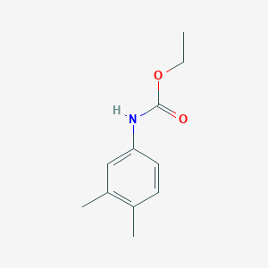 molecular formula C11H15NO2 B8567984 N-(Ethoxycarbonyl)-3,4-dimethylaniline 