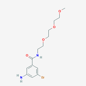 3-Amino-5-bromo-N-(2-(2-(2-methoxyethoxy)ethoxy)ethyl)benzamide