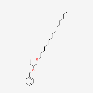 ({[1-(Hexadecyloxy)but-3-EN-2-YL]oxy}methyl)benzene