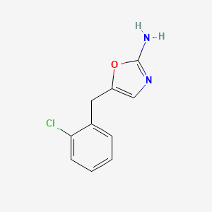 5-(2-Chloro-benzyl)-oxazol-2-ylamine