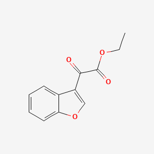 Ethyl 2-(benzofuran-3-yl)-2-oxoacetate