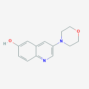 3-Morpholin-4-ylquinolin-6-ol