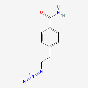 4-(2-Azidoethyl)benzamide