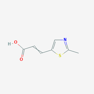 3-(2-Methyl-5-thiazolyl)-2-propenoic acid