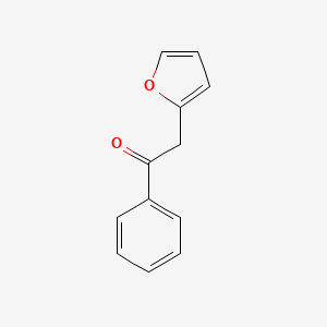 molecular formula C12H10O2 B8568576 2-Furan-2-yl-1-phenylethanone CAS No. 24954-15-2