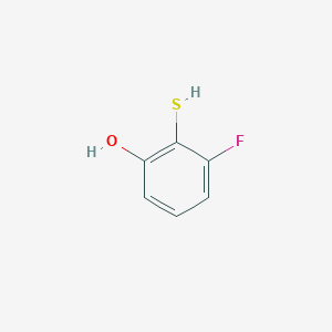 molecular formula C6H5FOS B8568587 3-Fluoro-2-mercaptophenol 