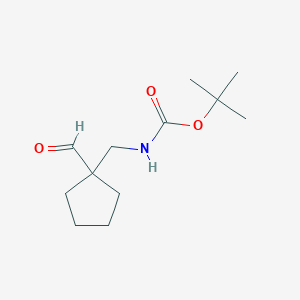tert-Butyl [(1-formylcyclopentyl)methyl]carbamate