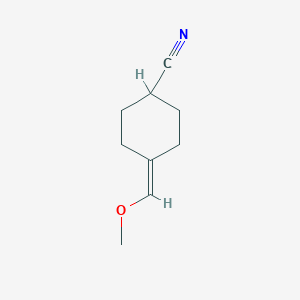 4-(Methoxymethylene)cyclohexanecarbonitrile