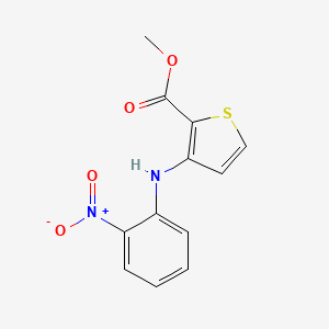 Methyl 3-(2-nitroanilino)thiophene-2-carboxylate