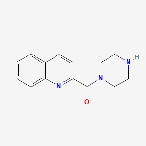 Piperazin-1-yl(quinolin-2-yl)methanone