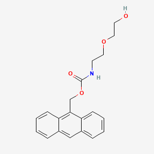 [2-(2-Hydroxy-ethoxy)-ethyl]-carbamic acid anthracen-9-ylmethyl ester