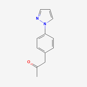 1-(4-Pyrazol-1-yl-phenyl)-propan-2-one