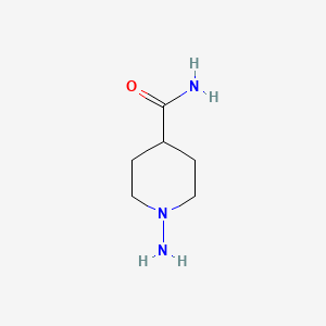 molecular formula C6H13N3O B8568920 4-Carbamoyl-aminopiperidine 