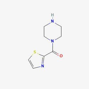 molecular formula C8H11N3OS B8569011 Piperazin-1-yl-thiazol-2-yl-methanone 