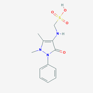 molecular formula C12H15N3O4S B085691 磺胺嘧啶 CAS No. 117-38-4