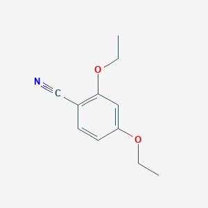 molecular formula C11H13NO2 B8569123 2,4-Diethoxybenzonitrile 