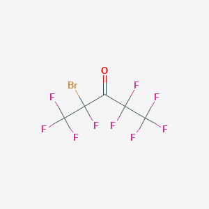 molecular formula C5BrF9O B8569130 2-Bromo-1,1,1,2,4,4,5,5,5-nonafluoropentan-3-one CAS No. 813468-14-3