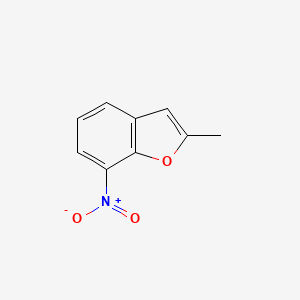 molecular formula C9H7NO3 B8569160 2-Methyl-7-nitrobenzofuran 