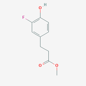 methyl 3-(3-fluoro-4-hydroxyphenyl)propanoate