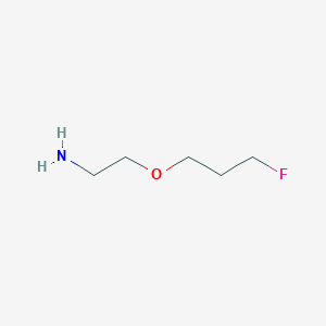 molecular formula C5H12FNO B8569244 2-(3-Fluoro-propoxy)-ethylamine 