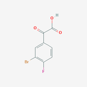 4-Fluoro-3-bromophenylglyoxylic acid