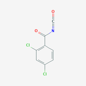 molecular formula C8H3Cl2NO2 B8569322 2,4-Dichlorobenzoyl isocyanate 