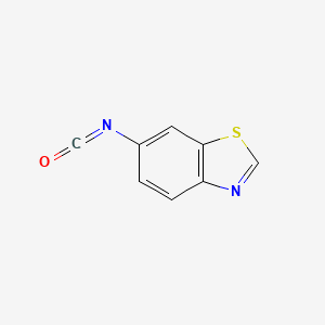 molecular formula C8H4N2OS B8569456 6-Benzothiazolylisocyanate 