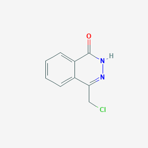 molecular formula C9H7ClN2O B8569534 4-chloromethyl-2H-phthalazin-1-one 