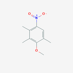 molecular formula C10H13NO3 B8569563 4-Nitro-2,3,6-trimethylanisole 