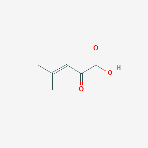 4-methyl-2-oxopent-3-enoic acid