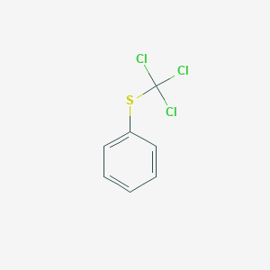 B8569571 [(Trichloromethyl)sulfanyl]benzene CAS No. 701-65-5