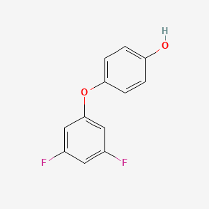 molecular formula C12H8F2O2 B8569629 4-(3,5-Difluorophenoxy)phenol CAS No. 95756-12-0