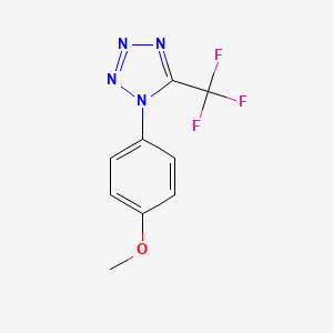 1-(4-methoxyphenyl)-5-(trifluoromethyl)-1H-tetrazole
