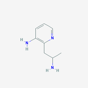molecular formula C8H13N3 B8569754 2-Aminopropyl-3-aminopyridine 