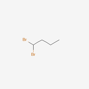 molecular formula C4H8Br2 B8569793 Butane, 1,1-dibromo- CAS No. 62168-25-6