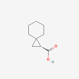 molecular formula C9H14O2 B8569851 (R)-Spiro[2.5]octane-1-carboxylic acid 