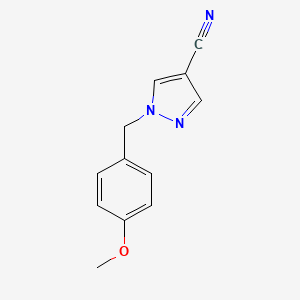 1-(4-Methoxybenzyl)-1H-pyrazole-4-carbonitrile