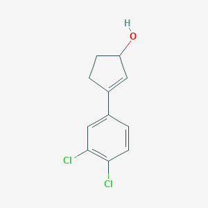 3-(3,4-Dichlorophenyl)cyclopent-2-en-1-ol