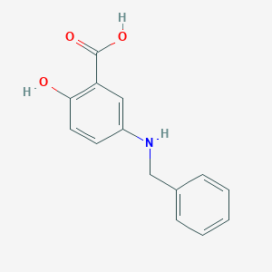 5-Benzylaminosalicylic acid