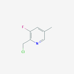 2-(Chloromethyl)-3-fluoro-5-methylpyridine