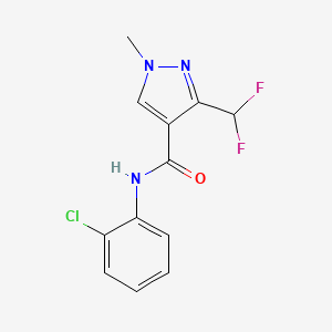 n-(2-chlorophenyl)-3-(difluoromethyl)-1-methyl-1h-pyrazole-4-carboxamide