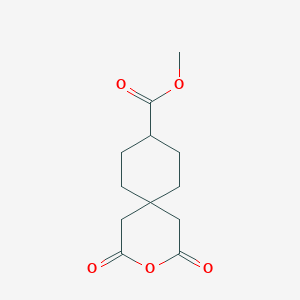 Methyl 2,4-dioxo-3-oxaspiro[5.5]undecane-9-carboxylate