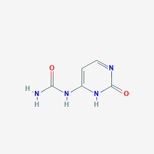 molecular formula C5H6N4O2 B8570159 Ureidopyrimidone 