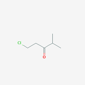 molecular formula C6H11ClO B8570194 1-Chloro-4-methylpentan-3-one CAS No. 32830-98-1