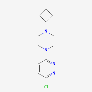 3-Chloro-6-(4-cyclobutylpiperazin-1-yl)pyridazine