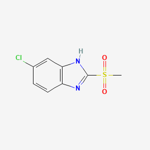 5-Chloro-2-methanesulfonyl-1H-benzimidazole